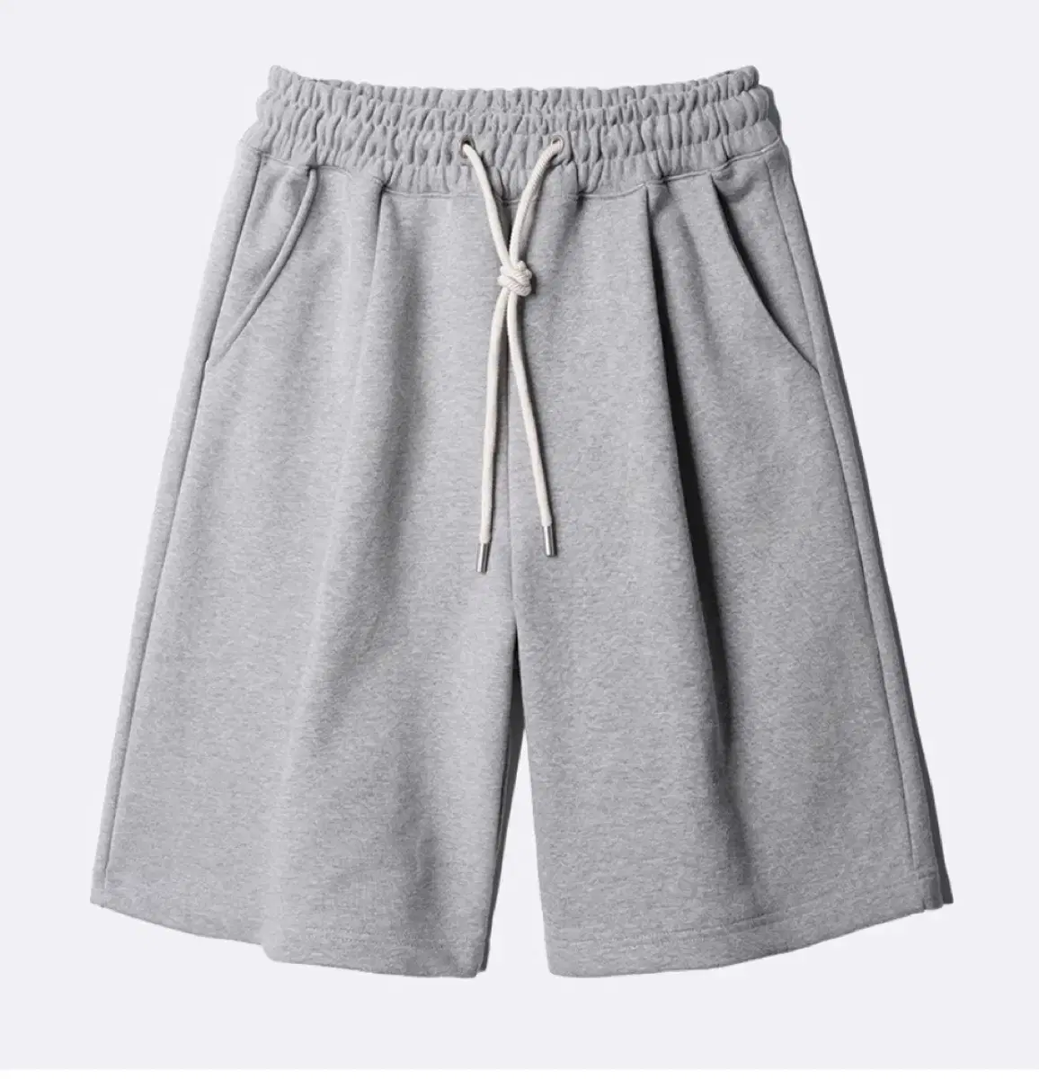 Selfishness Fresh Summer One-Pocket Half-Pants Shorts Gray