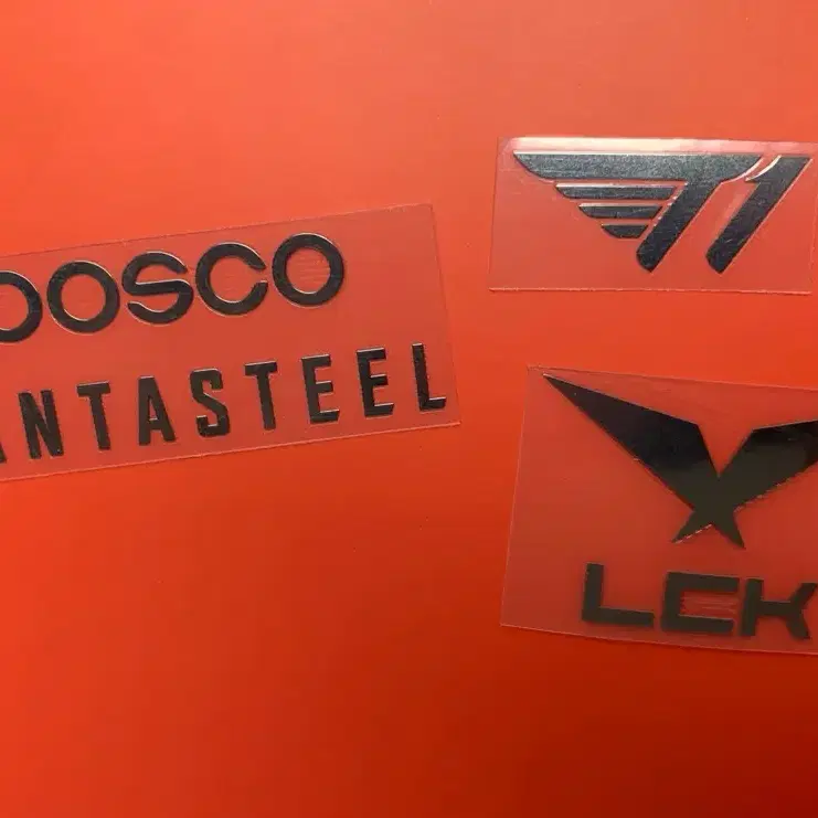 LCK 티원 T1 포스코부스 posco 공식 스티커 세트 판매