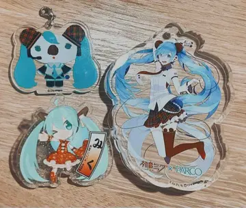 MIKU EXPO 2016 도톰한 아크릴 키링 PARCO