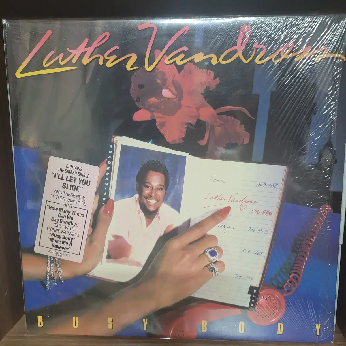 루더 밴드로스 Luther Vandross Busy Body LP 판매