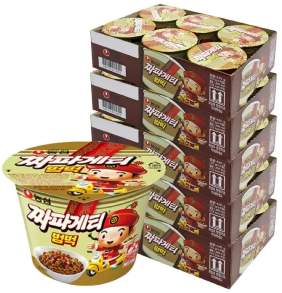 농심 짜파게티범벅 70g 30개 컵라면 짜장범벅 소컵