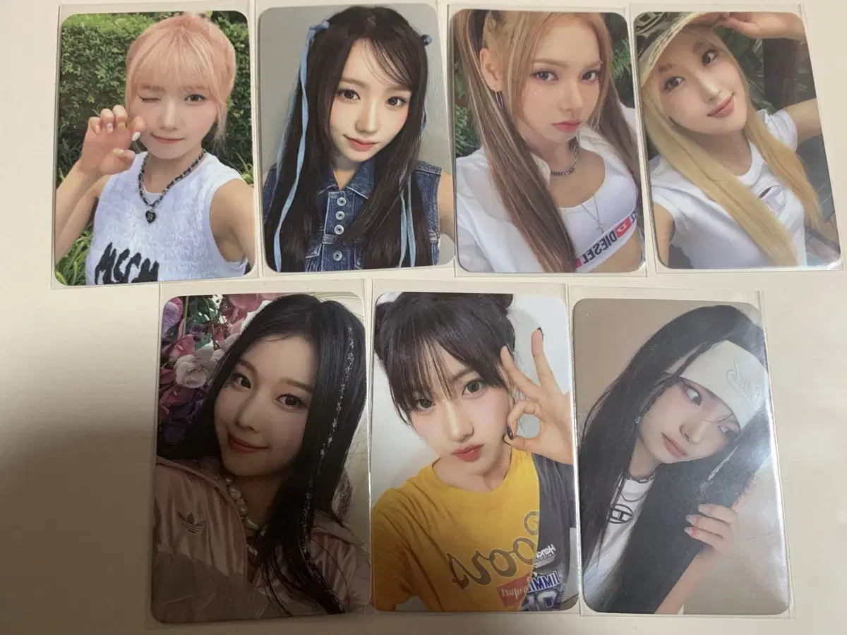 세이마이네임 Waveway 공방 포카 일괄 양도 합니다.