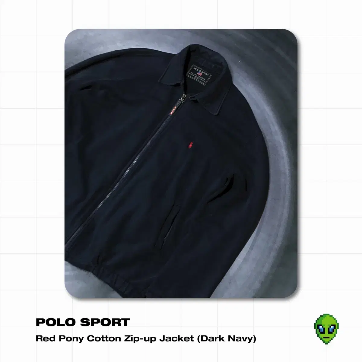 Polo Sport Red Pony Cotton Zip-up Jacket