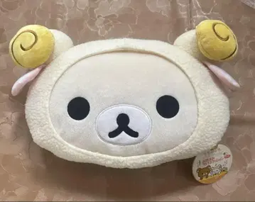 새상품 리락쿠마 곰 양 양치기 굿나잇 페이스 쿠션