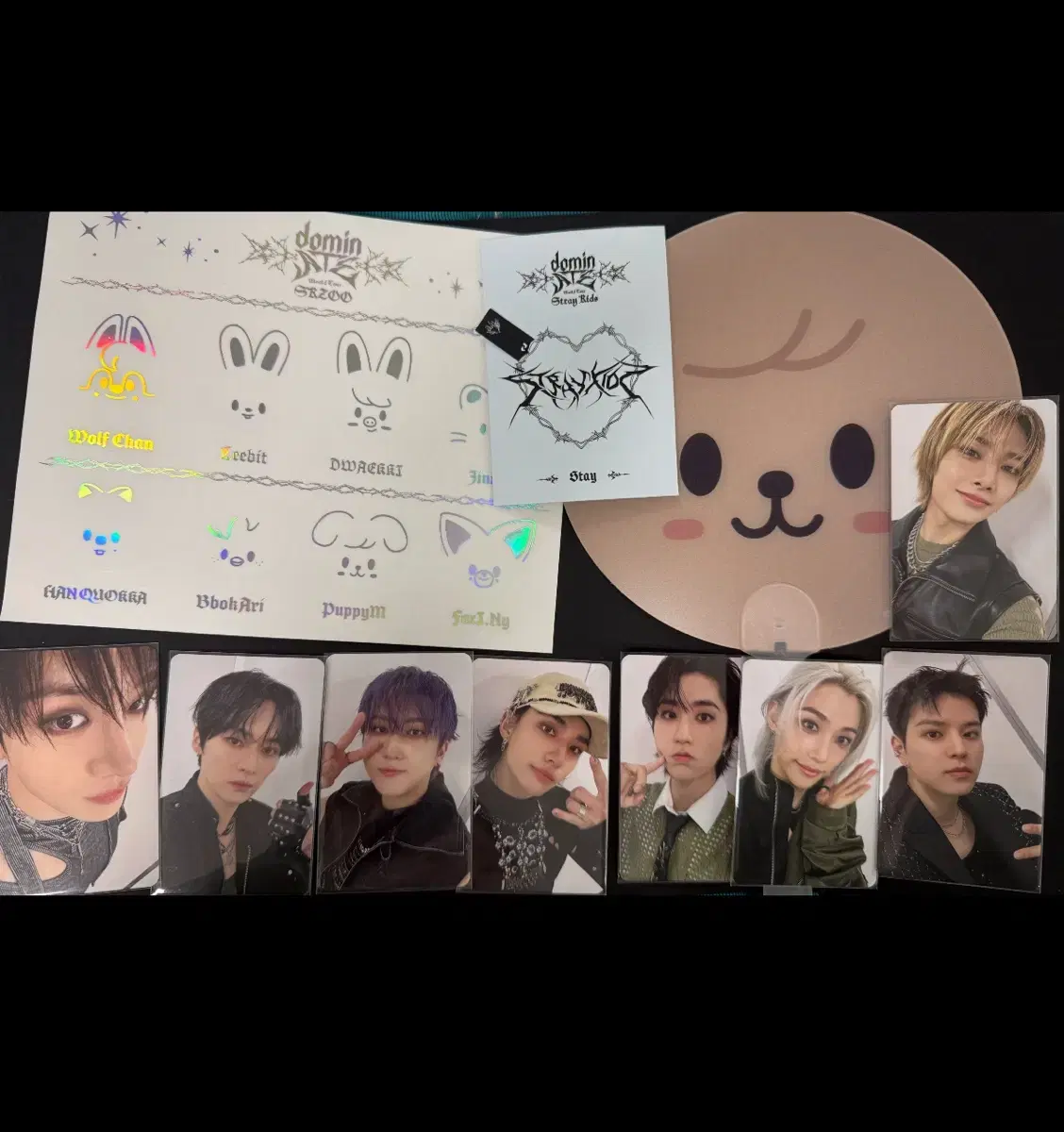 straykids skz Dominate Concert 8/31 Stay Zone Photocard