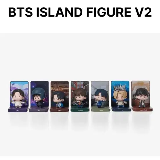 현물) BTS 방탄 인더섬 Island Figure V2 피규어