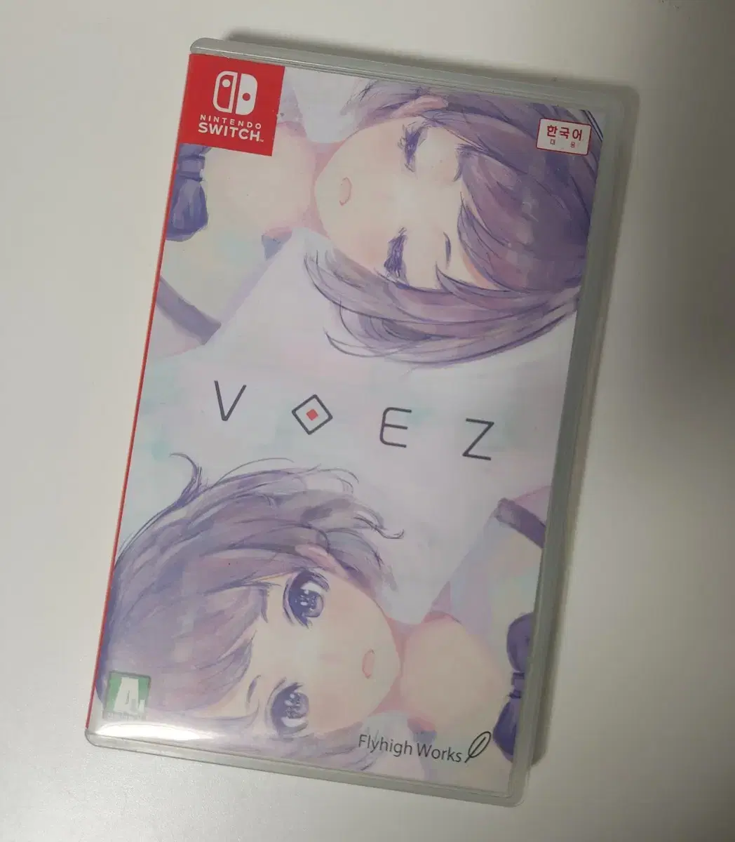 닌텐도 스위치 보이즈 VOEZ 초판 한정 스티커 부록 포함 칩