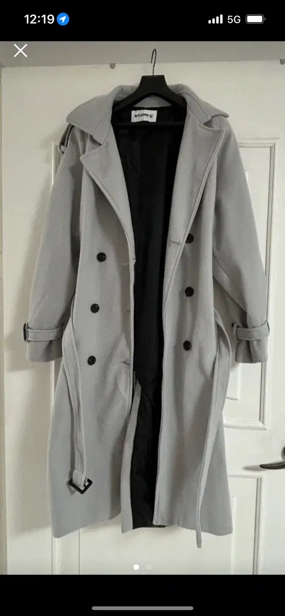 Studio Som Wool Coat Gray