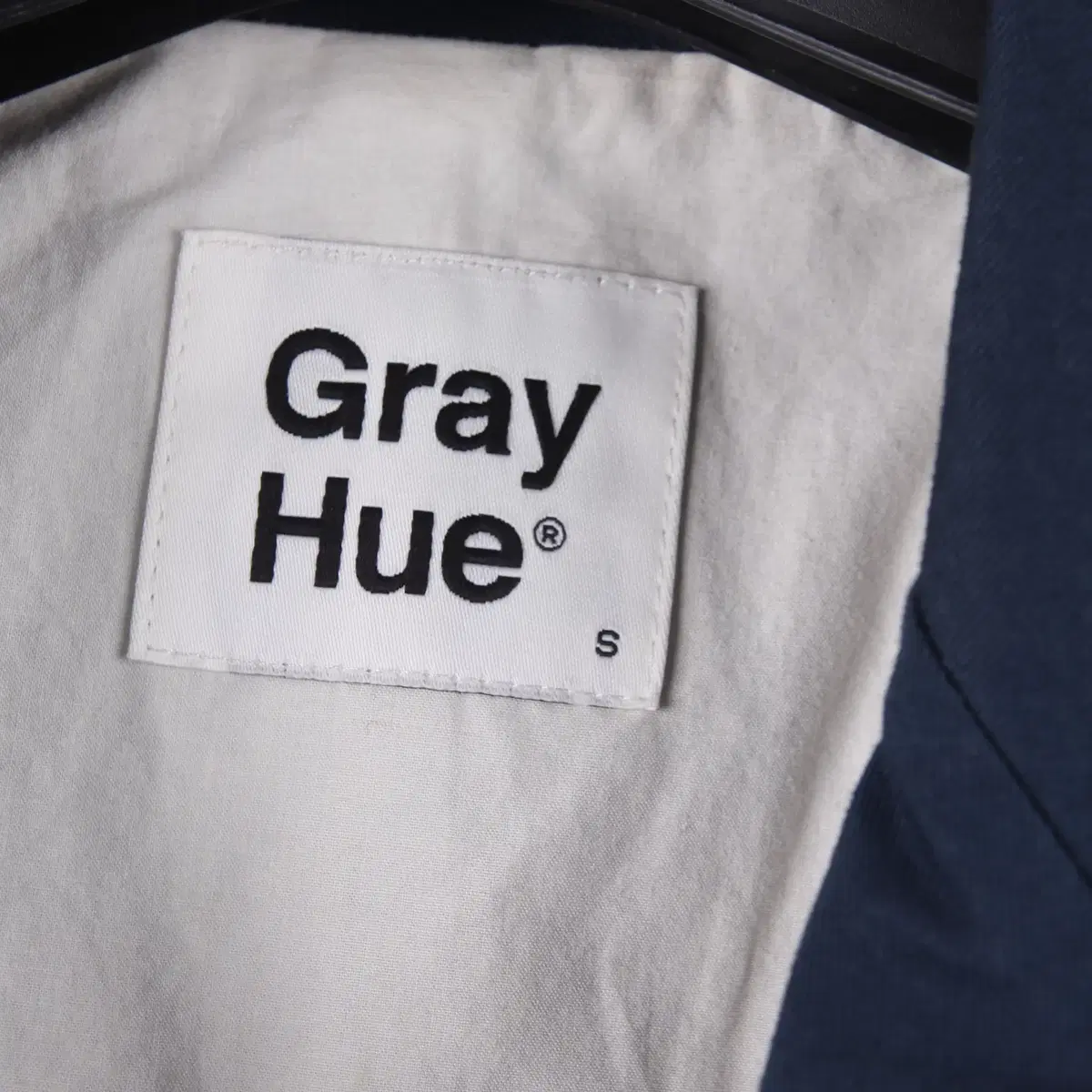 GRAY HUE 그레이휴 Wes DB Jacket 네이비 (S)