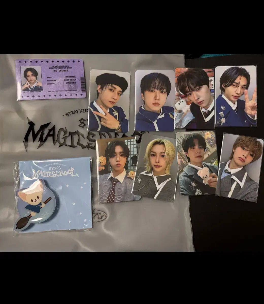 Straykids skz Magic School fanmeeting 3/30 Joong-Kon photocard WTS