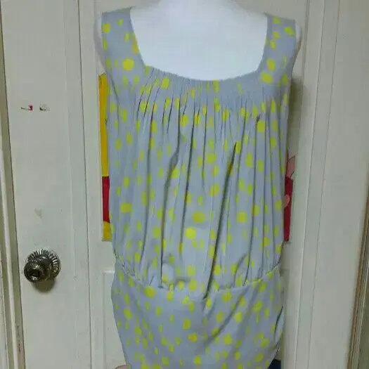 [66] JESSI NEW YORK Dotted Shirring Nash *PRICE DOWN