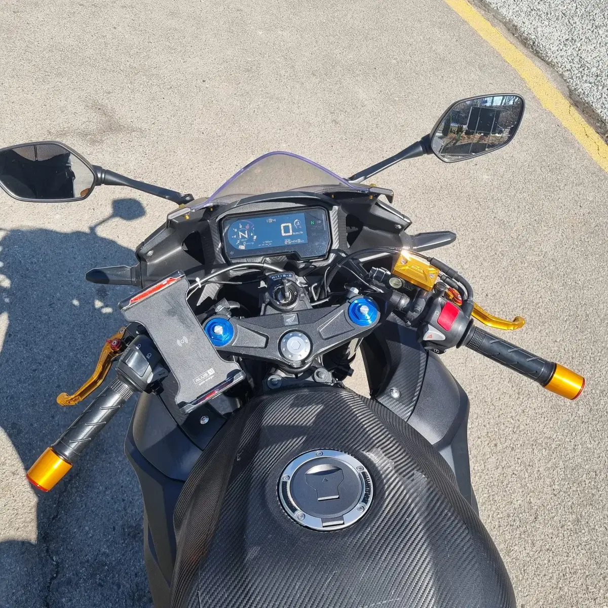 최저가)혼다cbr500r 20년식 짧은키로수 바이크 저렴하게 판매합니다.