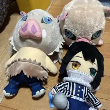 이노스케, 이쿠로 오바나이 봉제 인형 3체 약 30cm 증정 포함