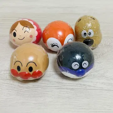 큰 호빵맨 마 스캇가챠가챠 캡슐 토이 5개입
