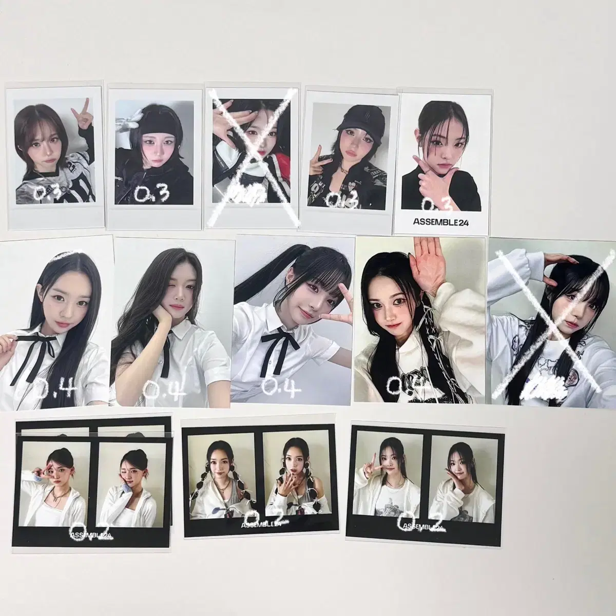 showcase season's greetings Pola Photocards