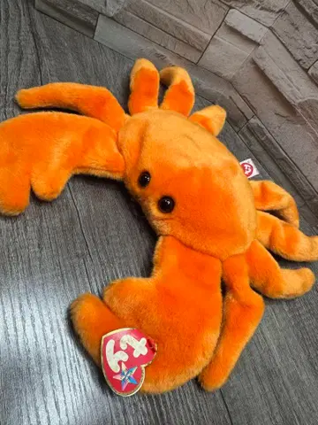 ty Beanie Babies 봉제 인형 크랩 버디즈 오렌지