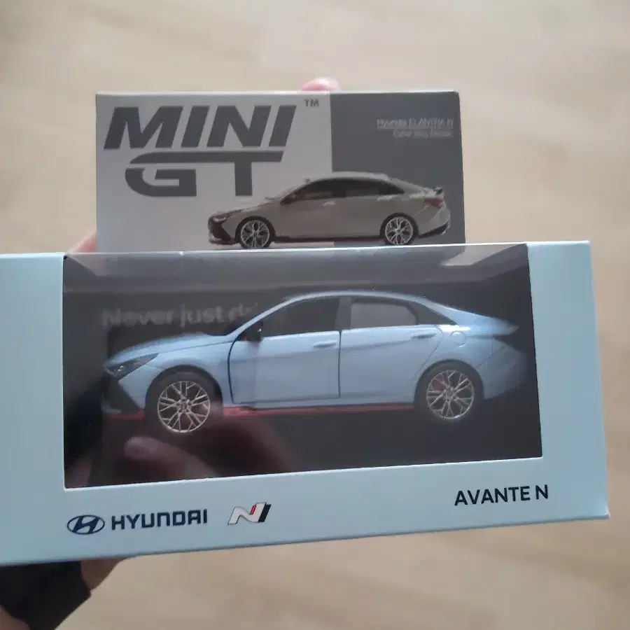 mini gt 아반떼n2대