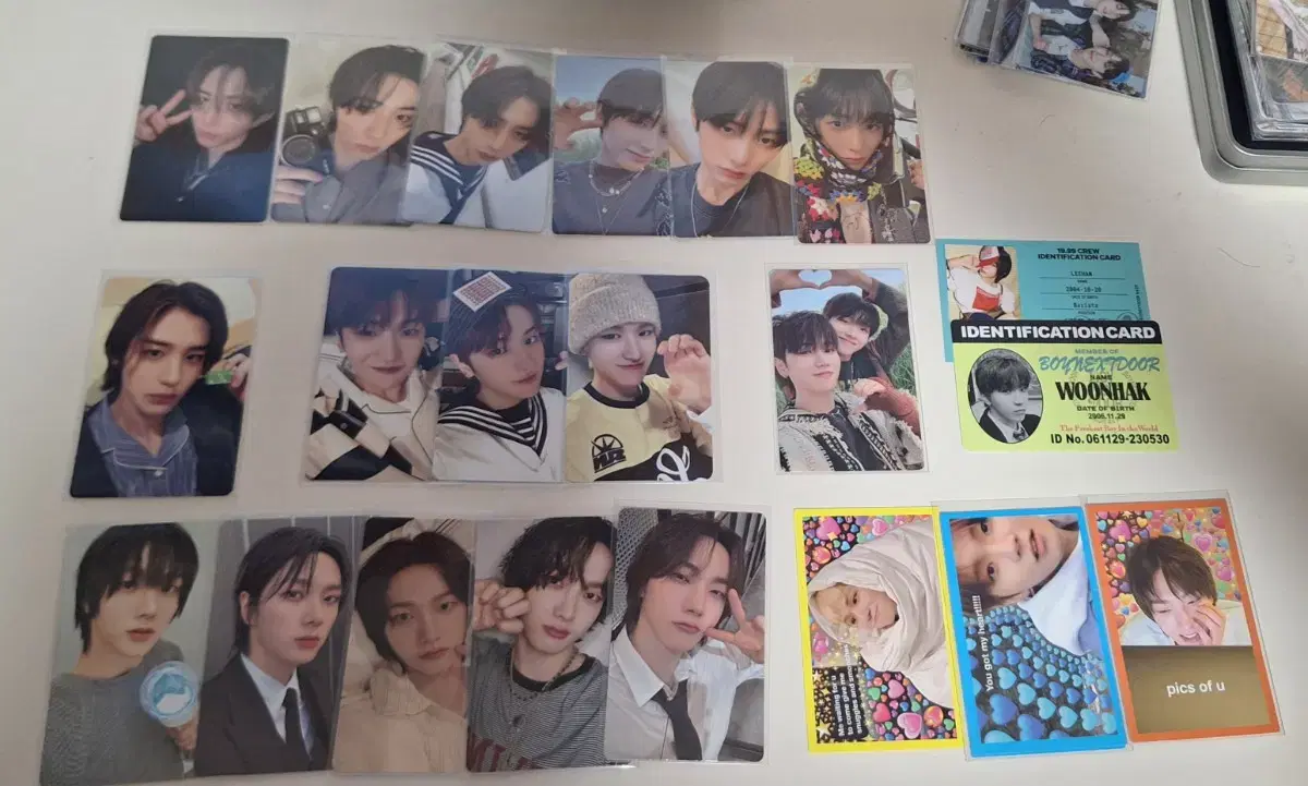 photocard, boynextdoor, is also for sale.