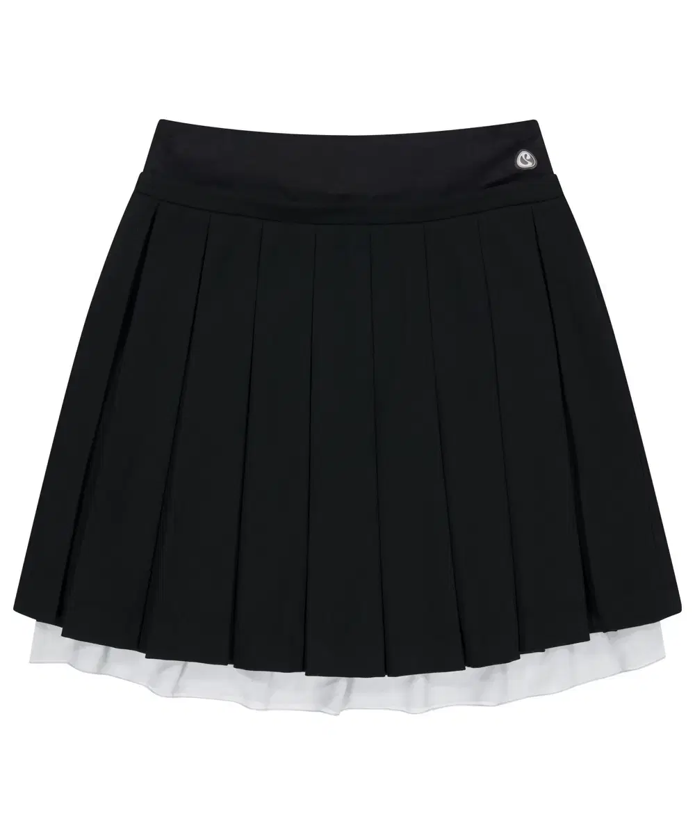 코이세이오 플리츠 스커트 블랙1 DOUBLE WAISTED PLEATS