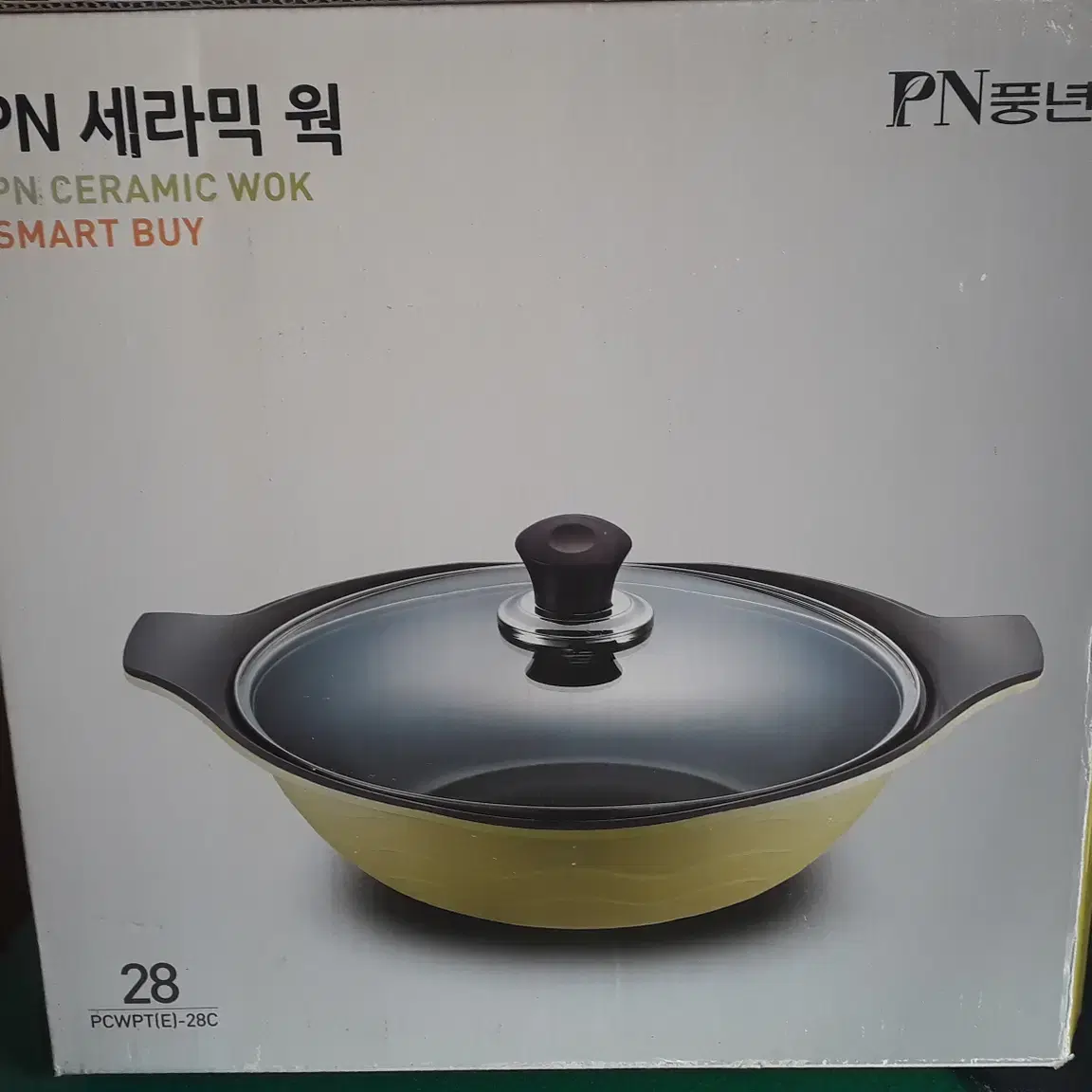 pn세라믹 웍 28cm