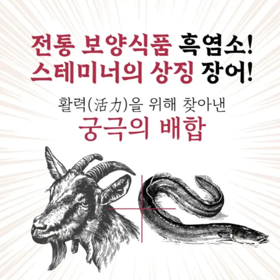 국내산 장어즙 담은 흑염소진액 장어탕 흑염소즙 70ml 30포 x 4박스