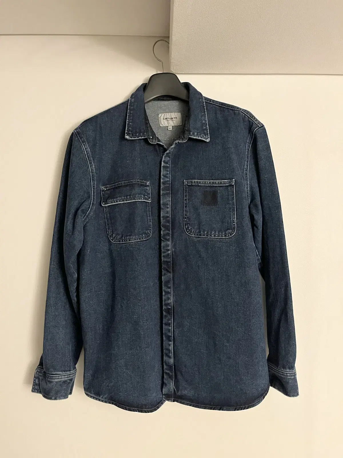 칼하트 데님 셔츠 재킷 carhartt salinac shirt