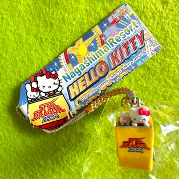 [미에 나가시마 리조트 한정판] 2007년 키티뿌리깊은 스트랩 미상품급