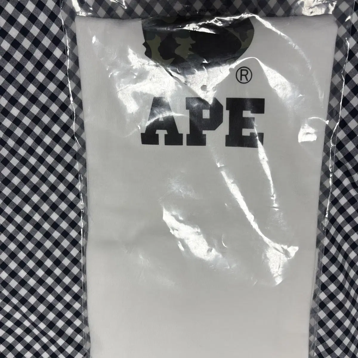 Bape 베이프 1st Camo College T-Shirt