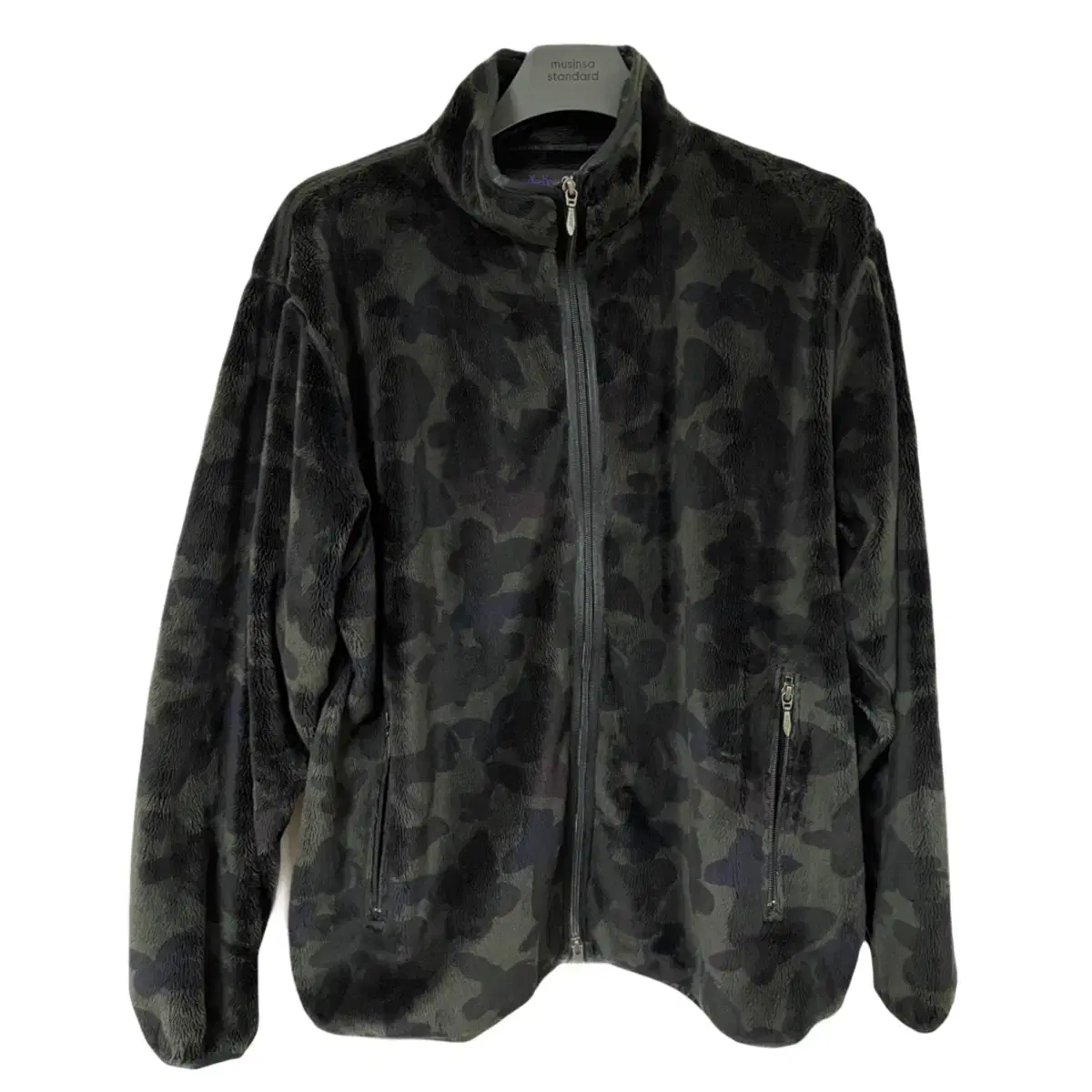 Needles Camo Zipup Jacket BLK - L