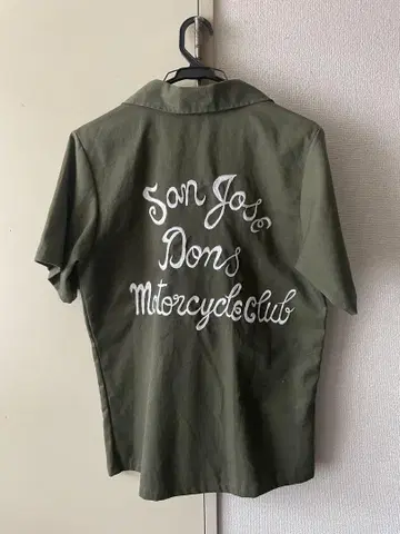 산호세 돈스 모터사이클 클럽 반팔 워크 셔츠