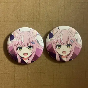 양-나리 니지 페스티벌 캔뱃지