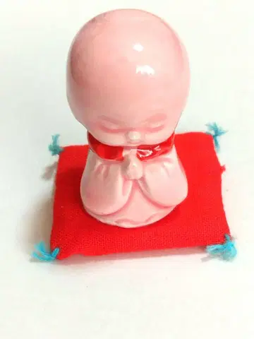 지장보살 핑크색 미니 지장보살(부탁 지장보살)