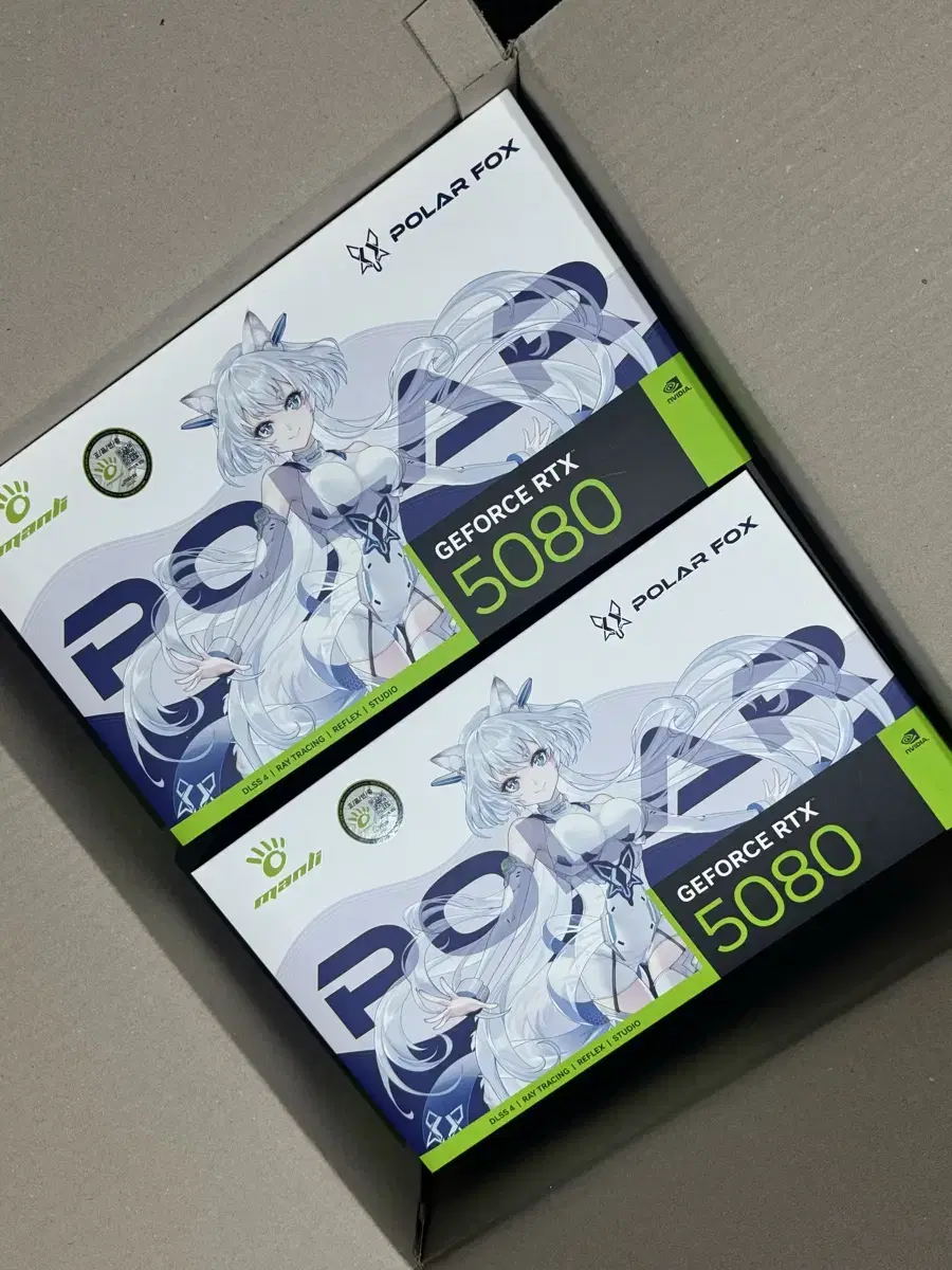 GEFORCE RTX 5080 16GB (갤럭시 / MANLI)