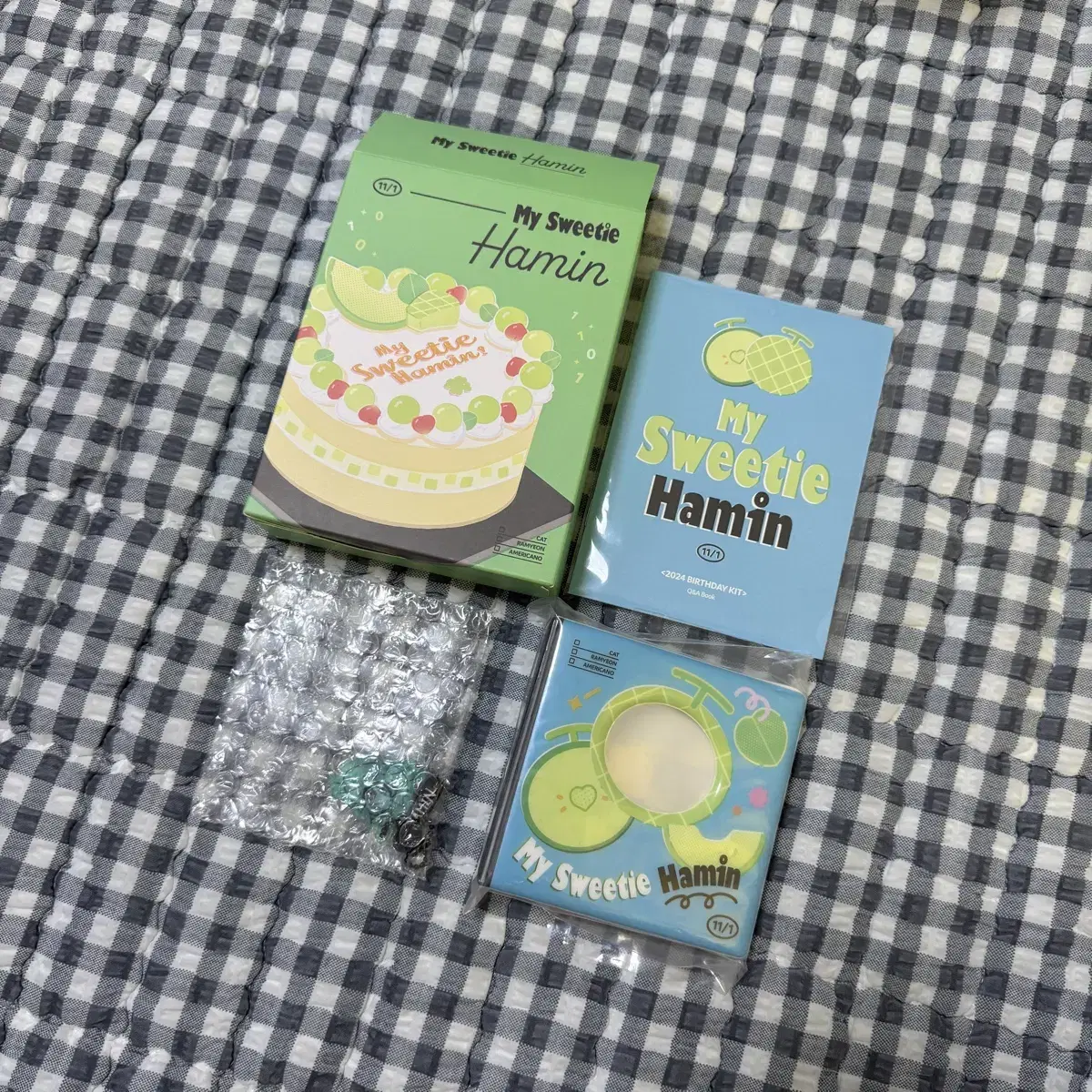 플레이브 하민 생일키트 바인더 (포카제외) 일괄 판매