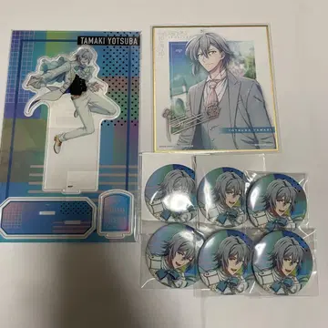 아이나나 요츠바 타마키 아크릴 스탠드 캔뱃지 OP7