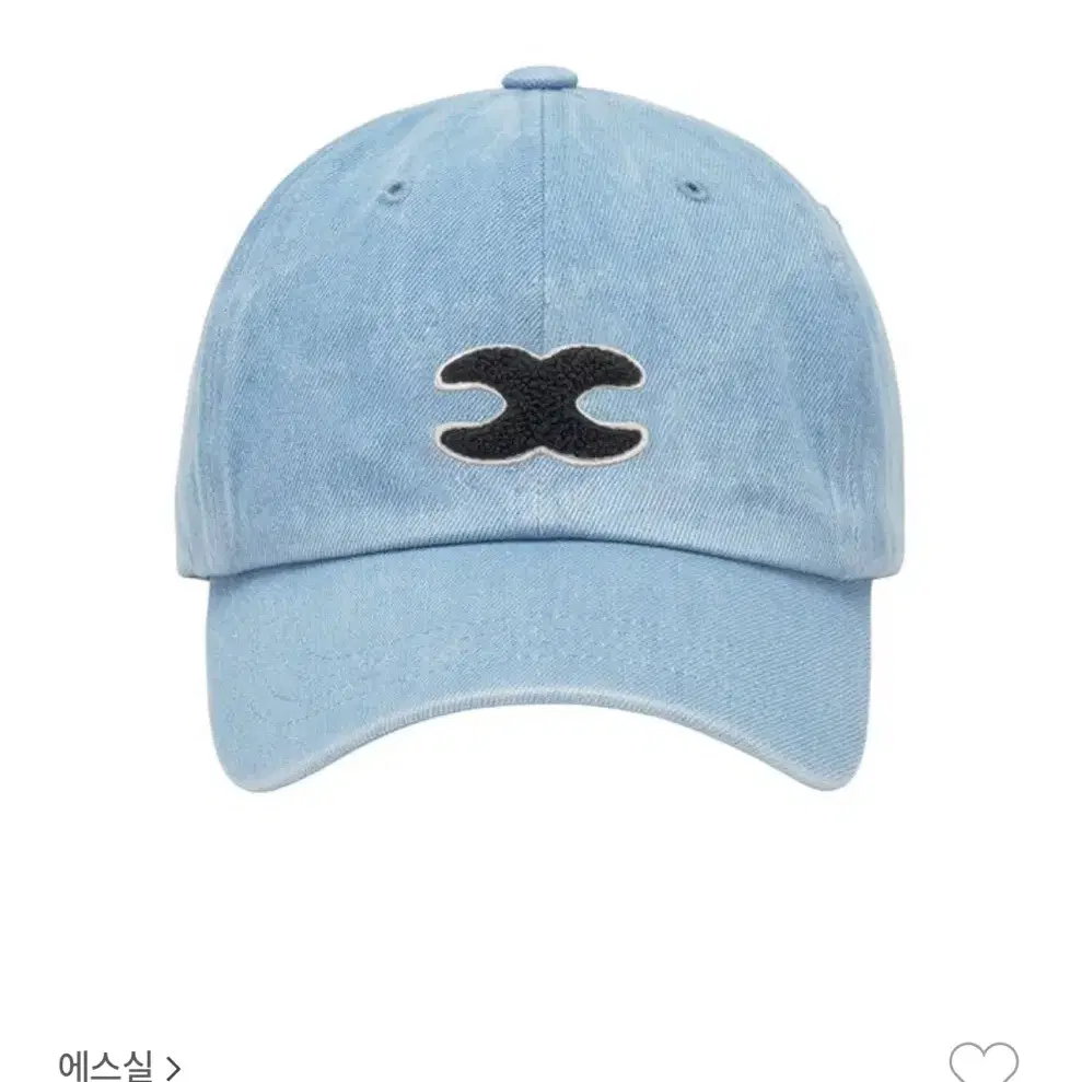 에스실 Logo Denim cap