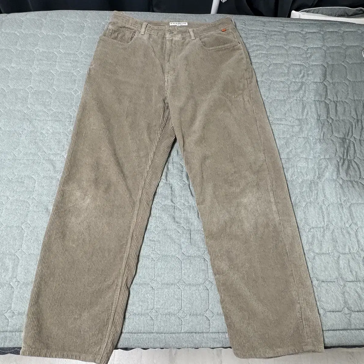 헤리티지 플로스 Crest Corduroy Pants Beige