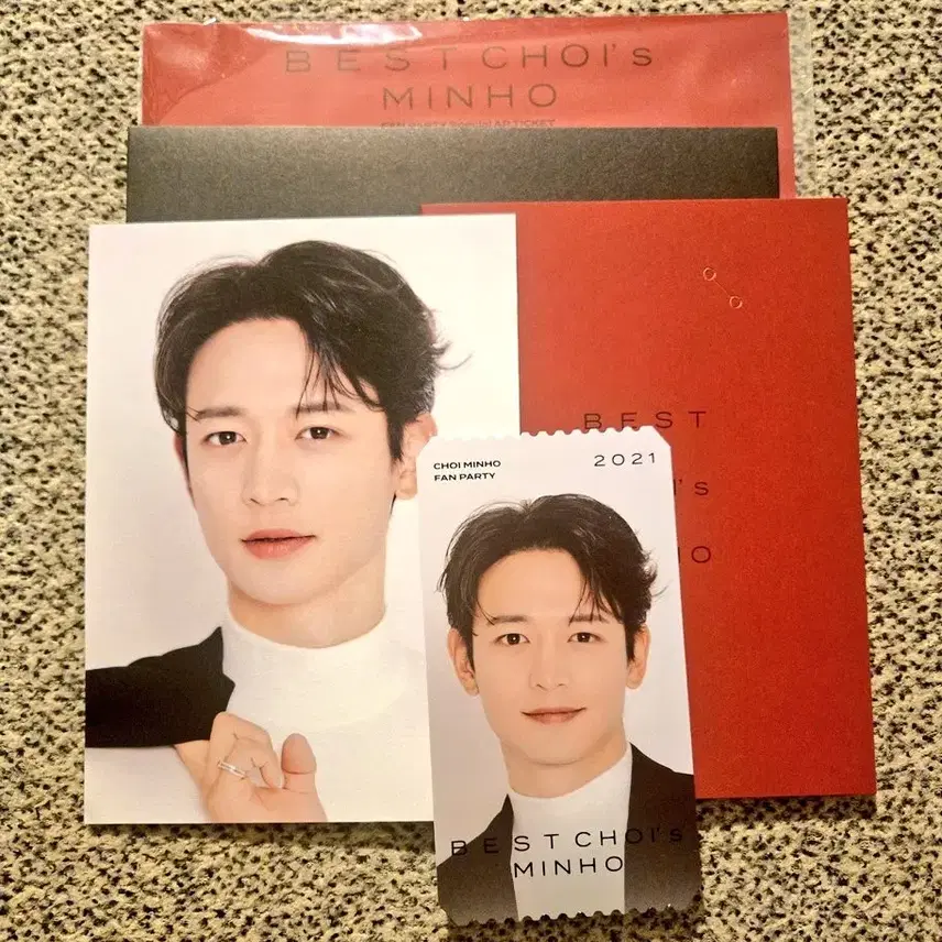 SHINee Minho Best Choice Minho ARチケットセットフォトバージョン譲渡