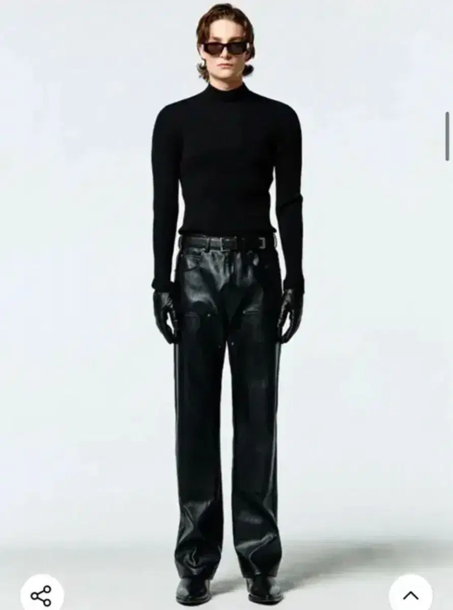 세비지 savage Faux Leather Pants XL 32