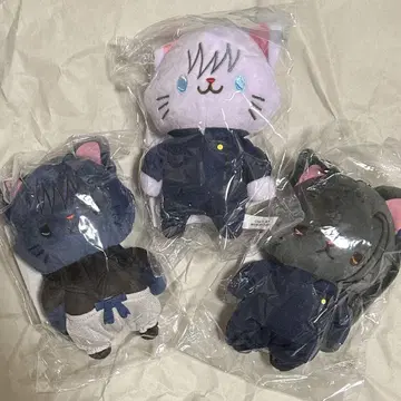 주술회전 회옥-옥절 with CAT 안대 봉제인형 3종