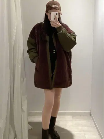 퍼 콤비 블루종