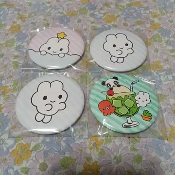 야옹사짱 캔뱃지 4종 세트