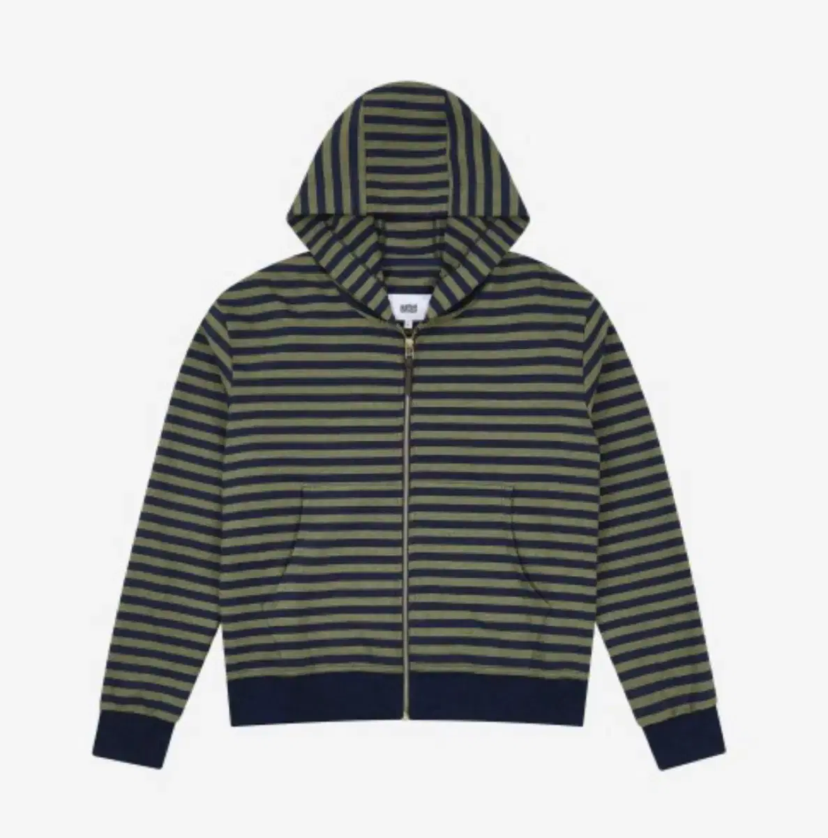 사파리스팟 ONE WAY STRIPE HOODIE ZIPUP