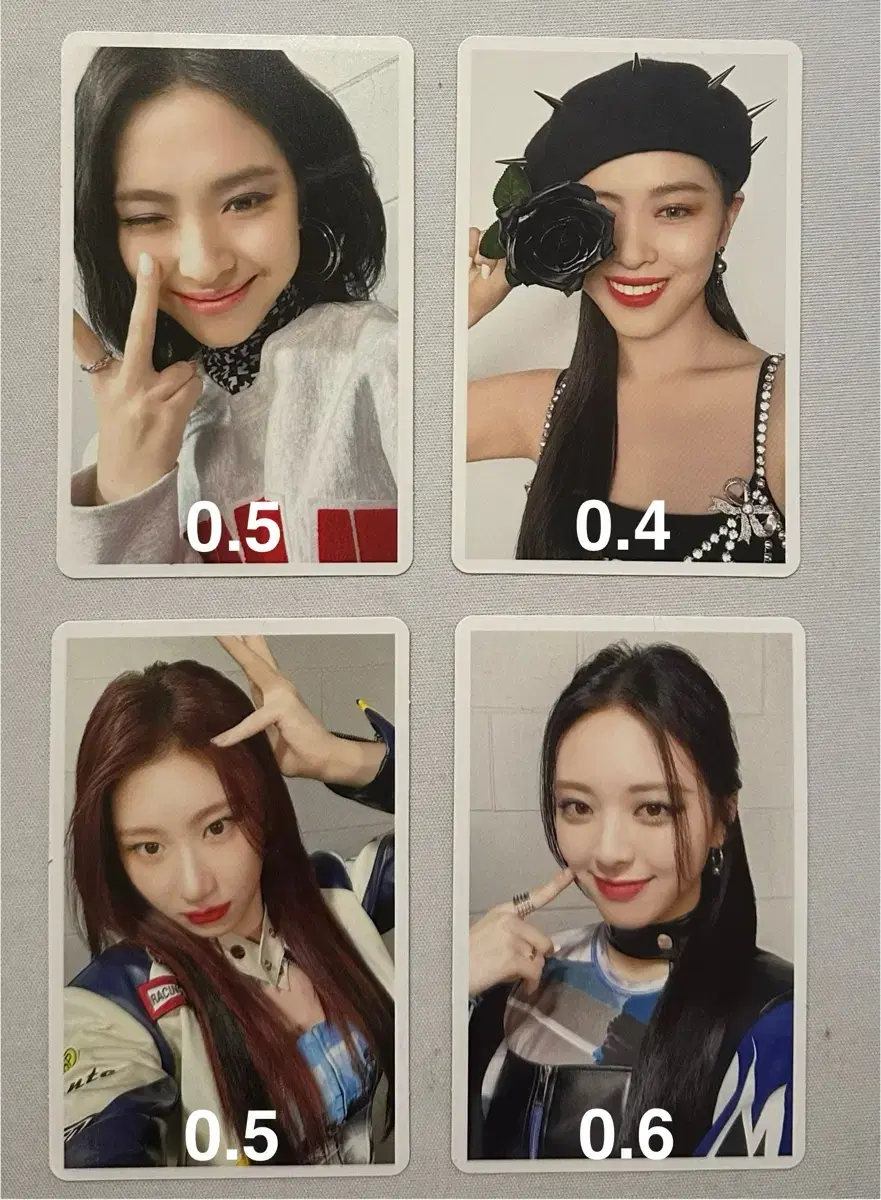 ITZY 있지 일본 포카 양도 Voltage Blah Blah Blah