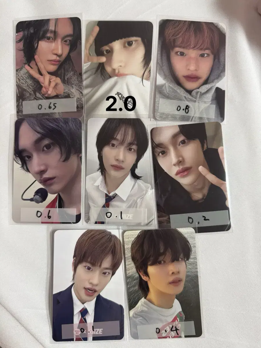 photocard wts wonbin sohee sungchan