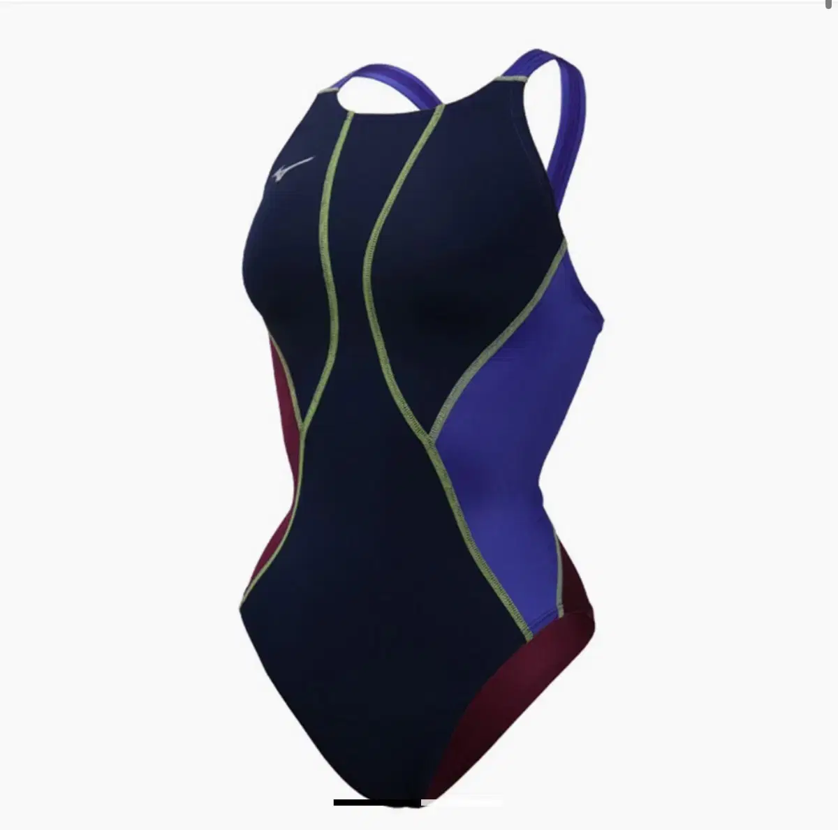 MIZUNO Women's Swimsuit KX Mighty Line Women's Middle Cut (New Item) XL Size