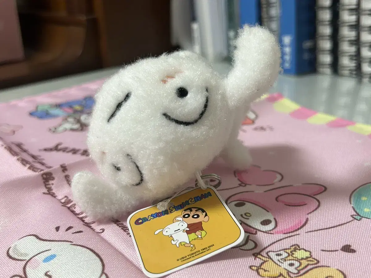 새상품) 흰둥이 인형 키링