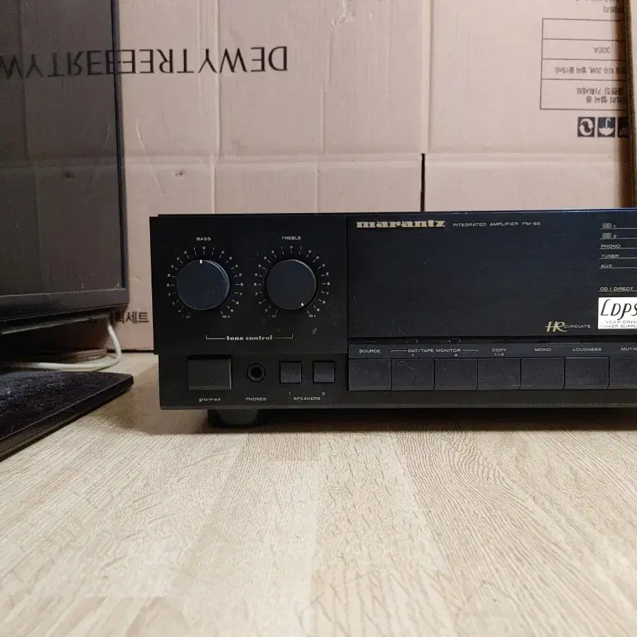 MARANTZ 마란츠 인티앰프 PM 55 고장품 (오디오 스피커 음향기기