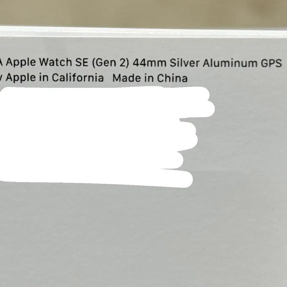 애플워치 Apple Watch SE 2세대 GPS 44mm 모델 판매