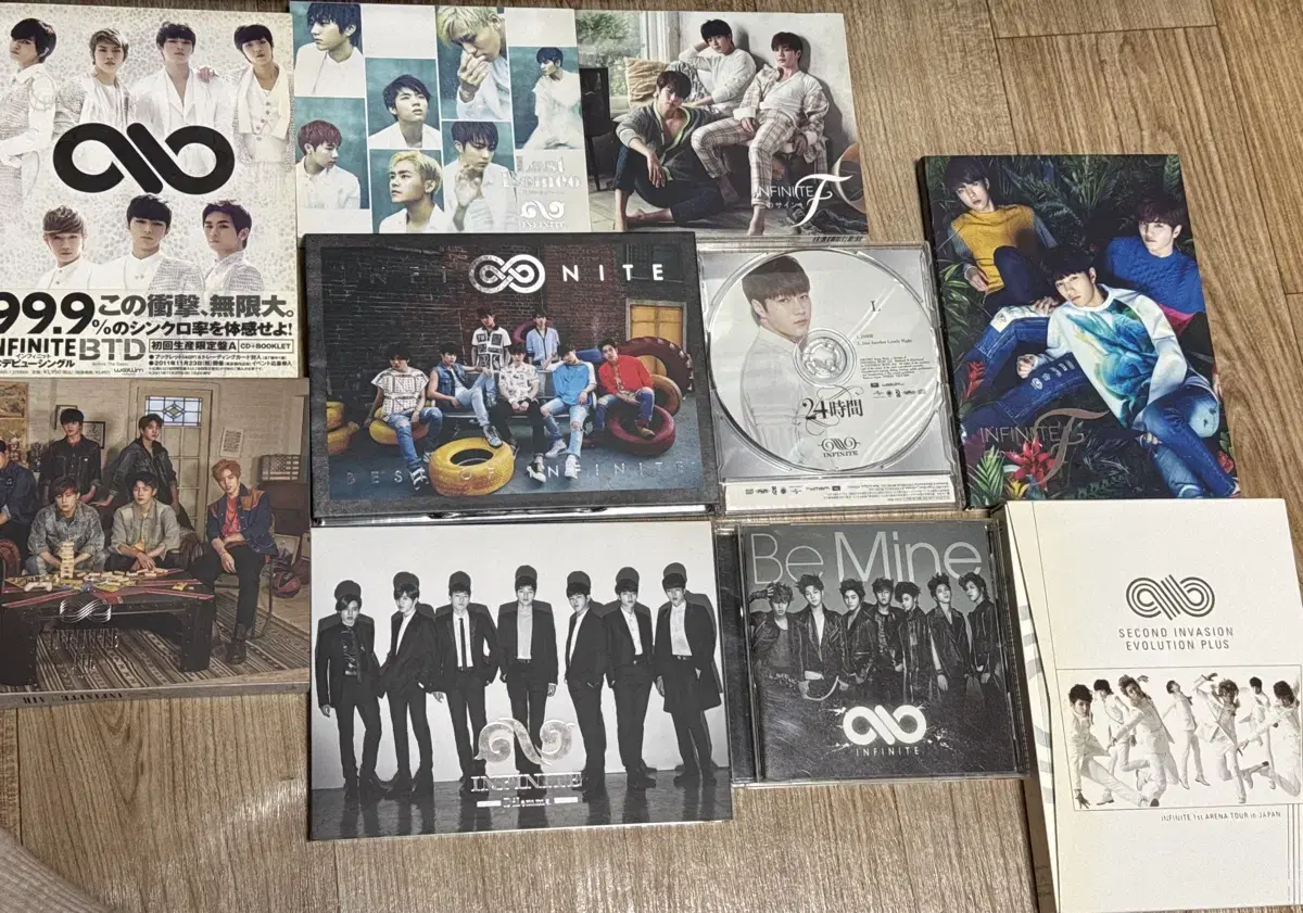 인피니트 일본앨범/dvd 일괄